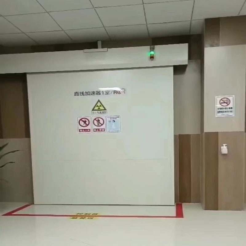 来宾对开铅门